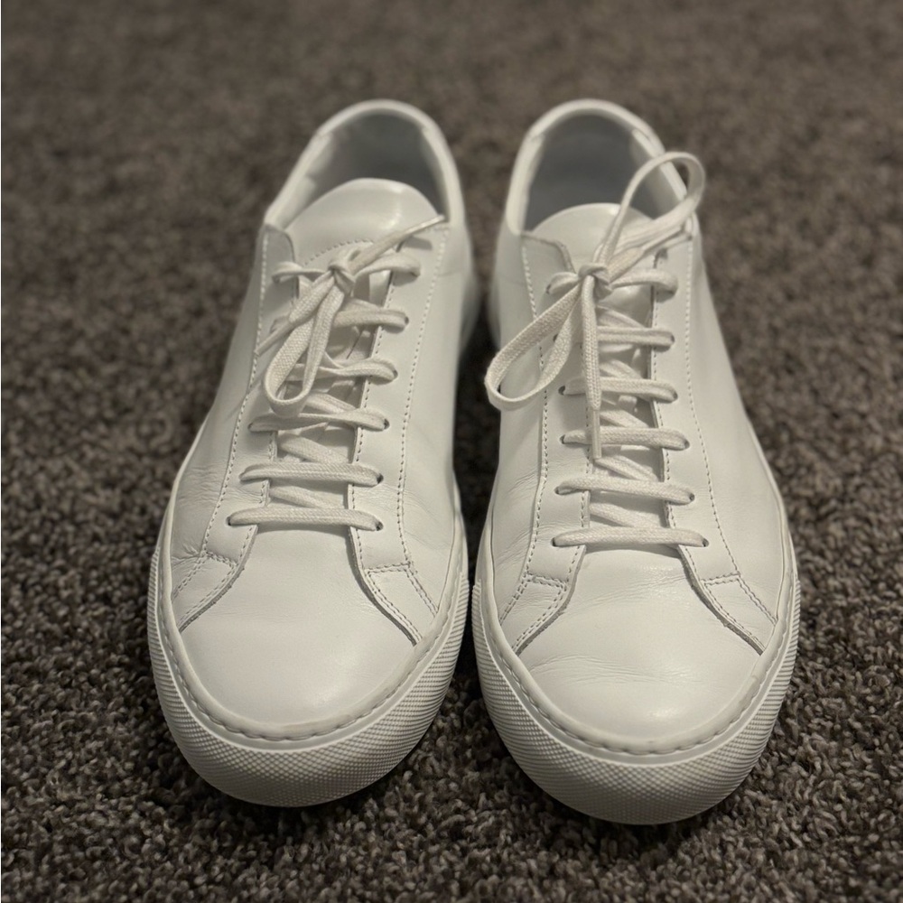 Common Projects White Leather Sneakers